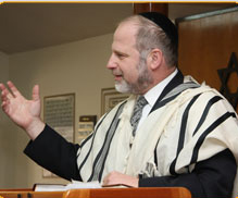 Rabbi Aryeh Rodin of Congregation Ohev Shalom in Dallas, Texas